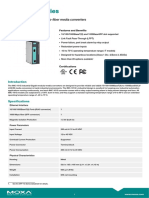 IMC-101G Series: Industrial Gigabit Ethernet-To-Fiber Media Converters