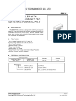 Unisonic Technologies Co., LTD: PWM Controller With Supervisory Circuit For Switching Power Supply