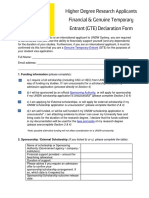 UNSW Scholarship Funding Form