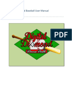 Digital Diamond Baseball User Manual: Version 5.0.4