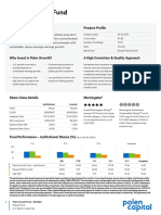 Polen Growth Fund: Product Profile Investment Objective