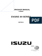 Engine 4H Series: Workshop Manual