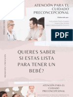 RIAS Atención para El Cuidado Preconcepcional PDF