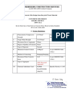 M25 Mix Design 100 Recycled Aggregate