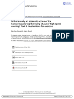 Is There Really An Eccentric Action of The Hamstrings During The Swing Phase of High-Speed Running? Part II: Implications For Exercise