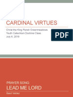 Cardinal Virtues - Youth Doctrine Class 