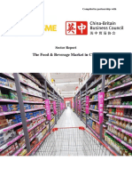 Eu Sme Centre Report - The Food and Beverage Market in China Update - July 2015