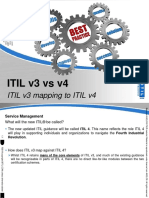 ITIL v3 Vs v4