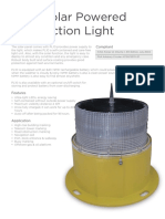 PL10 Solar Powered Obstruction Light: Compliant