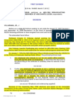 Petitioner Vs Vs Respondents: First Division