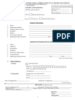 Attestation Verification Form NUST