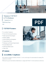 Temenos UXP R19 (v7.0) Release
