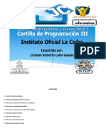 Cartilla de Programación, Redes, Mantenimiento, Diseño Web I Semestre PDF