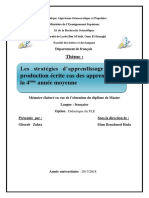 Les Stratégies D'apprentissage PDF