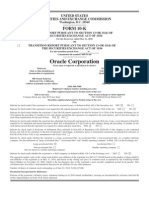 Oracle Corporation: FORM 10-K