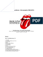 MUSIQUE The Rolling Stones - Discography 1964-2011