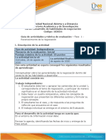 Guia de Actividades y Rúbrica de Evaluación - Fase 1 - Reconocimiento de La Negociación