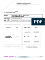 Panel AUO B133HAN03-0 0 (DS) PDF