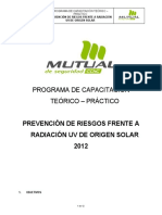 Programa Capacitación UV Solar