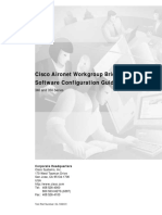 Cisco Aironet Workgroup Bridge Software Configuration Guide: 340 and 350 Series