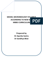 Model MBBS Syllabus (DR Apurba Sastry, DR Sandhya Bhat) PDF