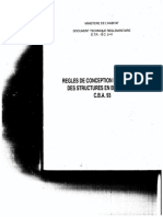 Règles de Conception Et de Calcul Des Structures en Béton Armé C.B.A.93 PDF