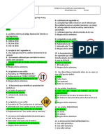 Prueba Conocimientos Seguridad Vial Respuestas