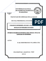 Cuidados de Enfermería Aplicado A Una Población Escolar Con Problemas de Higiene