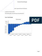 Financial Plan:: The Following Sections Will Outline Important Financial Information