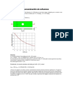 Problemas de Concentracion de Esfuerzos