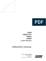 Operator'S Manual: 580N 580SN-WT 580SN 590SN