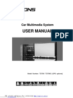 Xtrons User Manual - td706 PDF