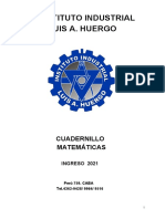 Cuadernillo Mat. Ingreso 2021 PDF