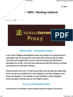 Kickas Proxy Websites