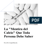 Joseph Mercola - La Mentira Del Calcio Que Toda Persona Debe Saber