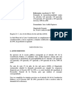 Sentencia 684 - Demanda de Inconstitucionalidad