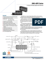 Display Panel Voltmeter DMS-40PC PDF