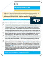 Fit To Submit Checklist