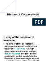 History of Cooperatives in The Philippines