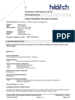 TDAE (Treated Distillate Aromatic Extract) : Safety Data Sheet