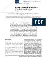 Sustainability-Oriented Innovation: A Systematic Review