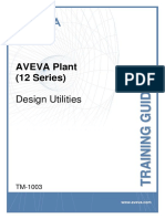 TM-1003 AVEVA Plant (12 Series) Design Utilities Rev 3.0