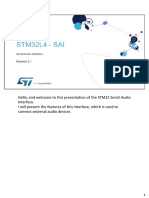 STM32L4 Peripheral SAI