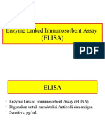 Enzyme Linked Immunosorbent Assay: (Elisa)