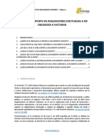 Documento Soporte en Adquisiciones Efectuadas A No Obligados A Facturar