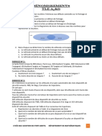 T.D #1 Denombrement PDF