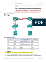 2.2.4.5 Lab - Configuring IPv6 Static and Default Routes - ILM