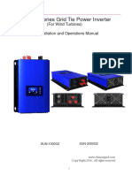 Second Generation User Manual of Sun Grid Tie PDF