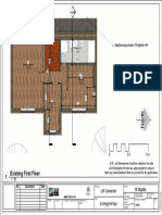 Existing First Floor 1: Neighbouring Property: 58 Eglinton Hill