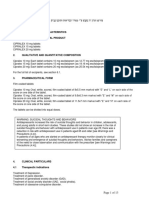 Summary of Product Characteristics 1. Name of The Medicinal Product